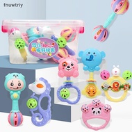 [fnuwtriy] 1/7PCS Newborn Sensory Teether Baby Development Games Baby Rattles Toys Educational Infan