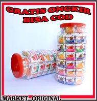 1 TOPLES PERMEN MINIBALL BUBBLE GUM ISI 157 PCS / PERMEN ANEKA RASA