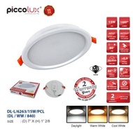 PICCOLUX LED DOWNLIGHT ROUND 8W/12W/15W/18W
