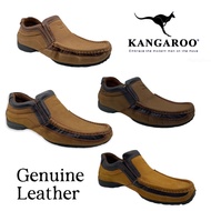Kangaroo Original Genuine Leather Men's Loafer Shoes / Kasut Kulit Lelaki 9000