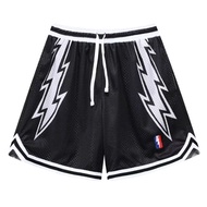 American NBA Curry Pattern Loose Basketball Shorts Men's Basketball Shorts Men's Basketball Shorts