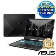 ASUS TUF Gaming A15 FA506NC-0042B7535HS 15.6吋電競筆電(R5-7535HS/16G/1TB PCIe/RTX 3050/15.6/W11)