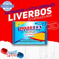 Liverbos (Silymarin Plus Vitamin B-Complex) 32 Capsules F94