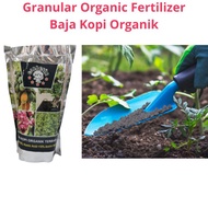 Ready Stock Baja Kopi Organik Granular Organic Fertilizer Tanah Tanaman Kebun Benih Sayur Pokok Bunga Flower Plant