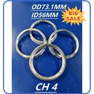 ⭐ [100% ORIGINAL] ⭐ CH4 Sport Rim Center Cone For Proton Wira Satria Savvy Saga FLX Honda City Jazz 