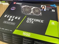 MSI GTX1650 ventus xs oc edition gddr6 4gb