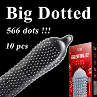 10pcs/1box ultra thin condoms with spikes silicon condom men for sex with size best sex tools original condoms ring bolitas trust for girl women sex toys viberator