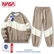 NASA WTAPS | Trendy Loose Colorblock Jogger Pants Tracksuit