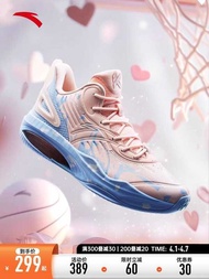 ◕ ANTA High Top Basketball Men's Pink KT3 Air Cushion Professional Shock Absorber Thompson 2025
