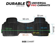 Durable Car Mat Mercy C Class C190 180 200 220 230 240 280 Amg C36 Amg C43 Universal Pvc Rubber 3 Pc