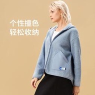 Metis 蕉下beneunder搖粒絨外套女春秋早春季潮百搭新款短款寬松顯瘦