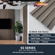 SMJ Conceptยฎ SS Series Fluted Wall Panel 132x15x2950mm | Waterproof & Eco-Friendly for Interior Wall