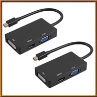 [V E C K] 2X Mini Display Port Thunderbolt to HDMI VGA DVI Adapter for  Pro Mac Air