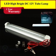 LED DC12V Tube Light Lamp pasar malam lampu mentol lampu 1ft (30cm) 2ft (60cm) 3ft (90cm) 4ft (120cm