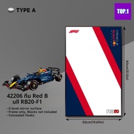 Mercedes Ferrari SF24 Red Bull RB20 McLaren F1 โมเดลรถแข่งบอร์ดเกม รูปภาพ รูปภาพตกแต่ง วัสดุอะคริลิก