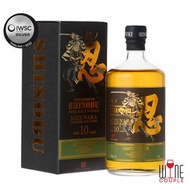 SHINOBU - 忍10年輕泥煤純麥水楢桶威士忌 700ml Koshi-No Shinobu 10 Years Mizunara Oak Finish Lightly Peated Pure Ma