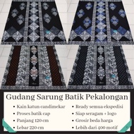 KATUN Pekalongan BATIK Sarong | Addam's MAHDA Glove | Fabric Cotton Temple MEKAR Writing CAP PRINT Screen Printing l SARUNG WADIMOR l SARUNG KETJUBUNG l Glove BATIK INDONESIA