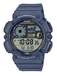 Casio Standard นาฬิกาข้อมือผู้ชาย สายเรซิ่น รุ่น WS-1500 WS-1500H-2A ของใหม่ของแท้100% ประกันศูนย์เซ