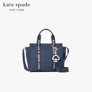 KATE SPADE NEW YORK PLENTY DENIM SMALL TOTE KC822 กระเป๋าถือ