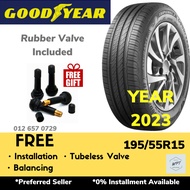 195/55R15 GOODYEAR Assurance TripleMax 2 (Installation) New Tyre Tayar Tires Wheels Rim Size 15 inch WPT NIPPON