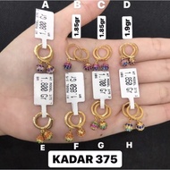 Anting Emas Asli - Anting Emas Kadar 375 - Toko Emas - Toko Mas asli