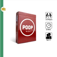 [SG STOCK]Poop The Game Family Friendly Board Games Adult Games for Game Night Card Games for Adults, Teens &amp; Kid