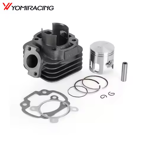 47mm Bore 70CC Cylinder Piston Ring Kit for 1E40QMB JOG50 KEEWAY Hurricane 50 ZIP 50 Stels Skif 50 2