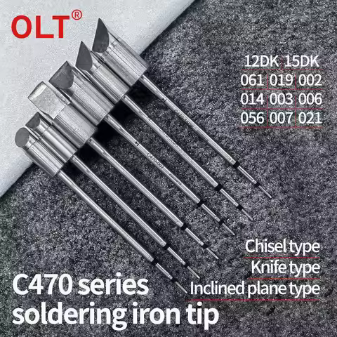 C470 Series Soldering Tips Universal JBC T470HD handles Welding Repair Tool C470-006 007 12DK 019 02