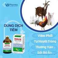 FLODOX INJ veterinary medicine 100ml bottle to treat breathing, asthma, asthma in dogs, cats, goats,