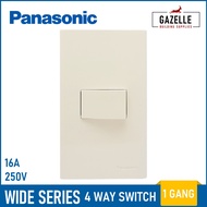 Panasonic Wide Series 4 Way Switch - 1 2 3 Gang or Device Only