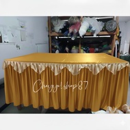 Buffet Table Cover txlxp 75cm x 60cm x 160cm full set all around table cloth table cover table decor