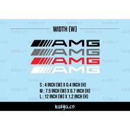 AMG Vinyl Sticker Cutting