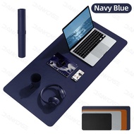 Large Size Office Desk Protector Mat PU Leather Waterproof Mouse Pad Desktop Keyboard Desk Pad Gamin