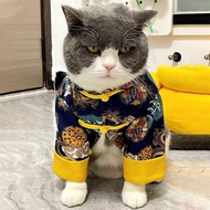 猫咪霸气衣服盘扣龙袍棉袄冬季保暖小狗泰迪比熊雪纳瑞宠物新年 3Jtn4i79FQ0130