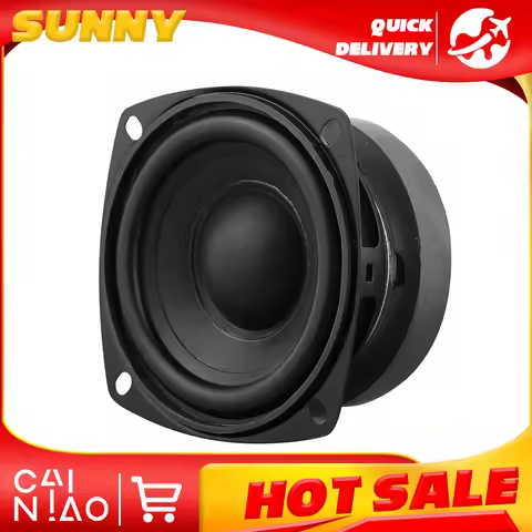 78MM 4 Ohm 15W Subwoofer Speaker 3 Inch Subwoofer 1 Pcs DIY Bookshelf Hi-fi Speakers