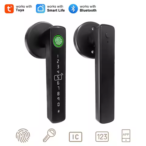 Tuya Bluetooth Smart Fingerprint Recognition lock Smart Life Control Security Protection Home Access