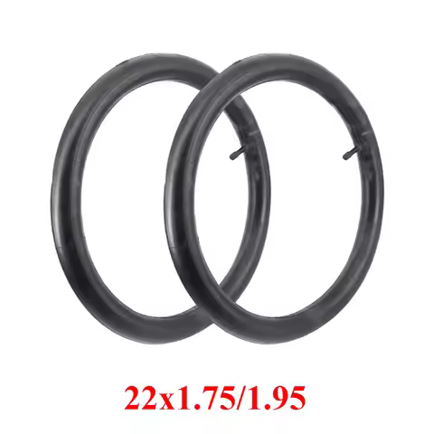 2pcs 22Inch Bike Inner Tube 22x1.75/1.95 22*1.75/1.95 22*1.75 Tyre Butyl Rubber Spare Tube Snowmobil