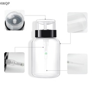 [HWQP]  Nail Polish Remover Bottle UV Gel Press Bottle Nail Art Clean Empty Pump Liquid  OWOP