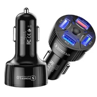7A QC3.04 USB Car Charger Fast Charge Car Charger One for Four Mobile Phone Car Charger