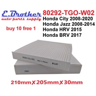 Buy 10 Free 1 CABIN AIR FILTER HONDA CITY 2008-2020 / JAZZ 2008-2014 / HRV 2015 / BRV 2017 AIR COND 