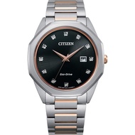 Citizen Men s Eco-Drive Classic Corso Quartz Watch Stainless Steel Two-Tone (Model: BM7496-56G), Two
