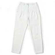 成色極佳，香奈兒 (CHANEL) P64118V60184 100%純棉 Coco 紐扣牛仔褲，靛藍色，38碼，義大利製造，正品，女款