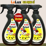 COMBO 3 Chai Xịt Đuổi Chuột Oto ASA 350ML - Bình Xịt Đuổi Chuột Sinh Học Asa Chai Xịt Đuổi Côn Trùng
