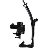 FUSCH 4WD Vacuum Solenoid Valve& Check Valve Vacuum Hose 4x4 Vacuum Check Valve Kit Compatible with 