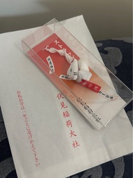 （購自伏見稻荷大社）伏見立體狐狸御守