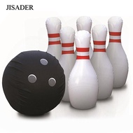 [JISADER] Bowling Set Indoor Games Or Outdoor Games for  Hilariously Fun Giant  for Family.  Games, 