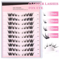 SHETZU Beauty Eyelash DIY Eyelash Group Wispy Personal Eyelashes 8-15mm Eyelash Group D Curly Eyelas