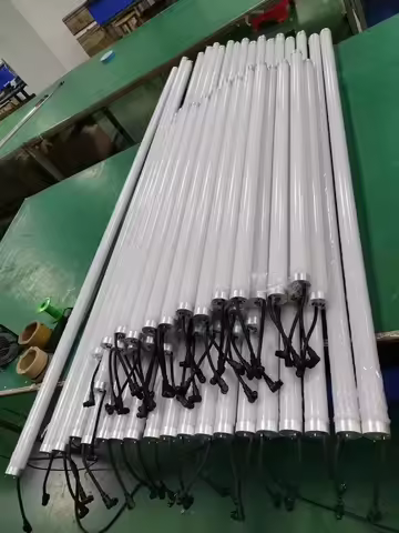 UCS2904 RGBW 360 degree colorful Tube; DC24V Artnet 3D led pixel tube;D40MM led pixel tube pixel For