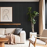 Two Acoustic Wood Wall Veneer Slat Panels - Natural Oak | 47.24” x 23.62” Each | Soundproof Paneling