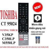 Remote Control TV Controller Toshiba CT 95024 Series V35KP C350LP M550LP Micro Speaker Controller